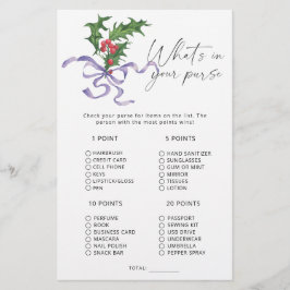 Winter, was in deinem Geldbeutel ist