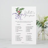 Winter, was in deinem Geldbeutel ist (Stehend Vorderseite)