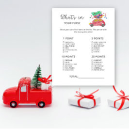 WINTER Was in Ihrer Handtasche, Babydusche