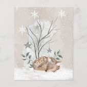 Winter Was ist in deinem Baby-Duschspiel in der Ha (Rückseite)