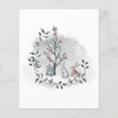 Winter Was ist in deinem Baby-Duschspiel in der Ha (Rückseite)