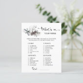 Winter Was ist in deinem Baby-Duschspiel in der Ha (Stehend Vorderseite)