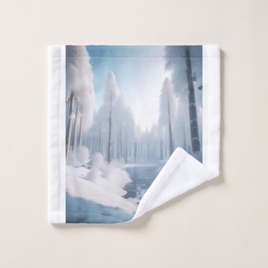Winter Waschlappen (Waschlappen)