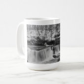 Winter Wasserfall in den Cleveland Metro Parks Kaffeetasse (Vorderseite Links)