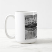 Winter Wasserfall in den Cleveland Metro Parks Kaffeetasse (Links)