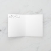 Winter Wasserfall...... Karte (Innenseite)