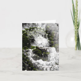 Winter Wasserfall...... Karte