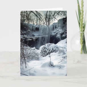 Winter Wasserfall, Karte