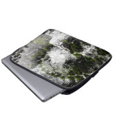 Winter Wasserfall...... Laptopschutzhülle (Vorne Knopf)