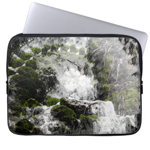 Winter Wasserfall...... Laptopschutzhülle