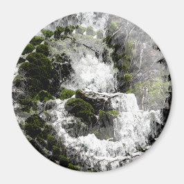 Winter Wasserfall....... Magnet