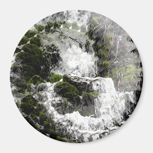 Winter Wasserfall....... Magnet (Vorne)