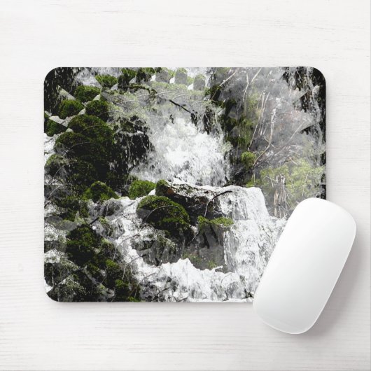 Winter Wasserfall...... Mousepad (Mit Mouse)
