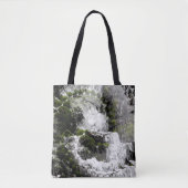 Winter Wasserfall....... Tasche (Vorderseite)