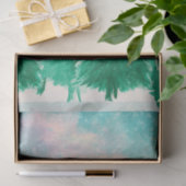 Winter Wasserfarbe Evergreen Trees Dekoupage Paper Seidenpapier (Geschenk)