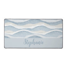 Winter-Wasserfarbe-Schneefall-Welle Personalisiert