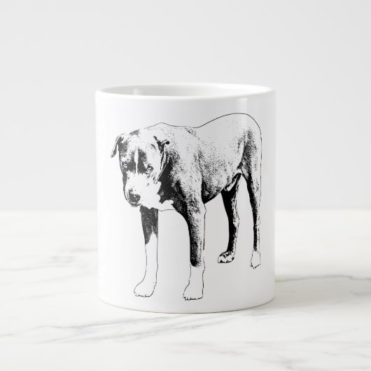 Winter Watch, Loyal Face Jumbo-Tasse (Vorderseite)