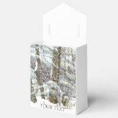 Winter Watercol Malerei Geschenkschachtel (Geöffnet)