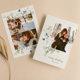 Winter Watercolor Floral Weihnachten Foto