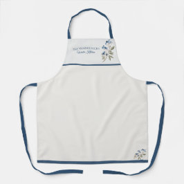 Winter Watercolor  Schürze