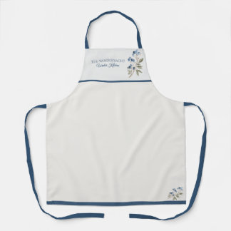 Winter Watercolor  Schürze