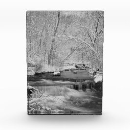 Winter Waterfall Fotoblock