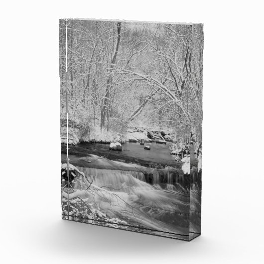 Winter Waterfall Fotoblock (Rechts)