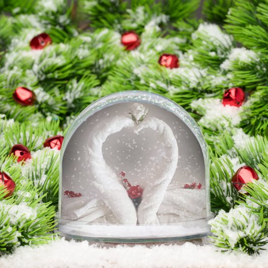 Winter Wedding Anniversary Gift  Schneekugeln (Weihnachten)