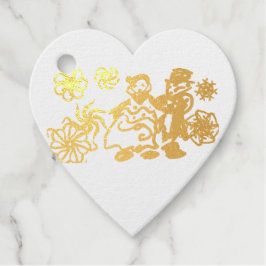 Winter wedding geschenkanhänger