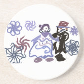 Winter wedding  getränkeuntersetzer (Vorne)