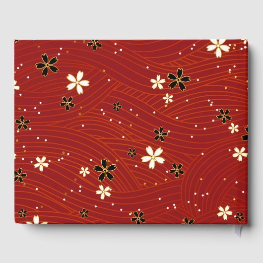 Winter Wedding Guest Book Gästebuch (Rückseite)