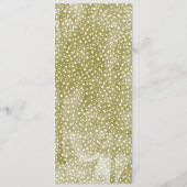 Winter Wedding Menu Cards für Wasserfarben Pine Bo Einladung (Rückseite)