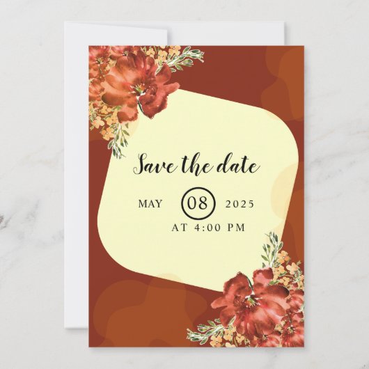 Winter Wedding Snowflake Weihnachtskarte Party Car Einladung (Rückseite)