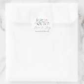 Winter Wedding Stickers Vielen Dank (Tasche)
