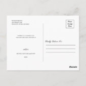 Winter Weihnachten 3 Foto Collage Urlaub Postkarte (Rückseite)