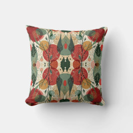 Winter / Weihnachten Abstrakt Spiegelkunst Kissen