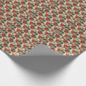 Winter / Weihnachten Abstrakte Kunst Geschenkpapier (Ecke)