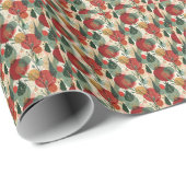 Winter / Weihnachten Abstrakte Kunst Geschenkpapier (Rolleneckpunkt)