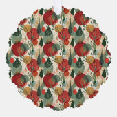 Winter / Weihnachten Abstrakte Kunst Ornament Karte (Vorderseite)