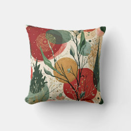 Winter/Weihnachten Abstrakter Spritzer Kissen