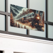 Winter/Weihnachten Banner (Äußeres Gebäude)