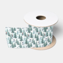 Winter Weihnachten Gemütlich Satin Ribbon