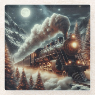 Winter/Weihnachten Glasuntersetzer