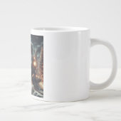 Winter/Weihnachten Jumbo-Tasse (Rechts)