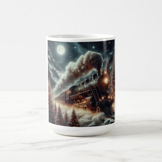 Winter/Weihnachten Kaffeetasse (Mittel)