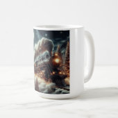 Winter/Weihnachten Kaffeetasse (VorderseiteRechts)