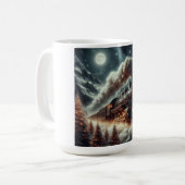 Winter/Weihnachten Kaffeetasse (Vorderseite Links)
