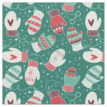 Winter Weihnachten Mitten Muster, Grün