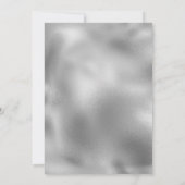 Winter Weihnachten Rose Blumenkohl Wasserfarbe Einladung (Rückseite)