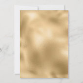 Winter Weihnachten Rose Blumenwasser Wasserfarbe i Einladung (Rückseite)